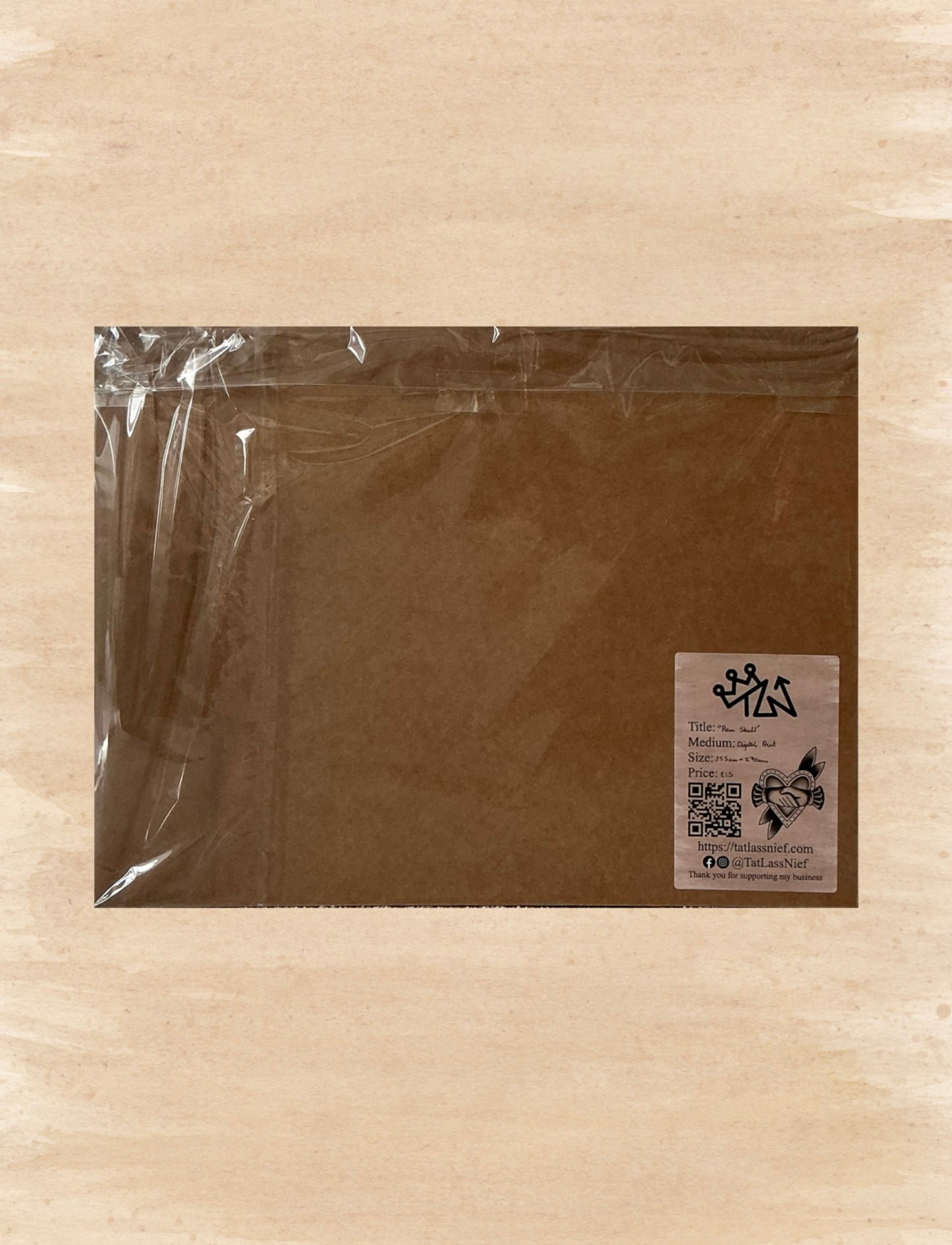 “Ram Skull” Print