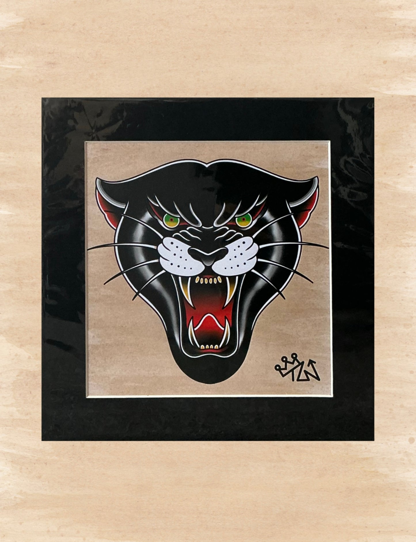“Panther Head” Print