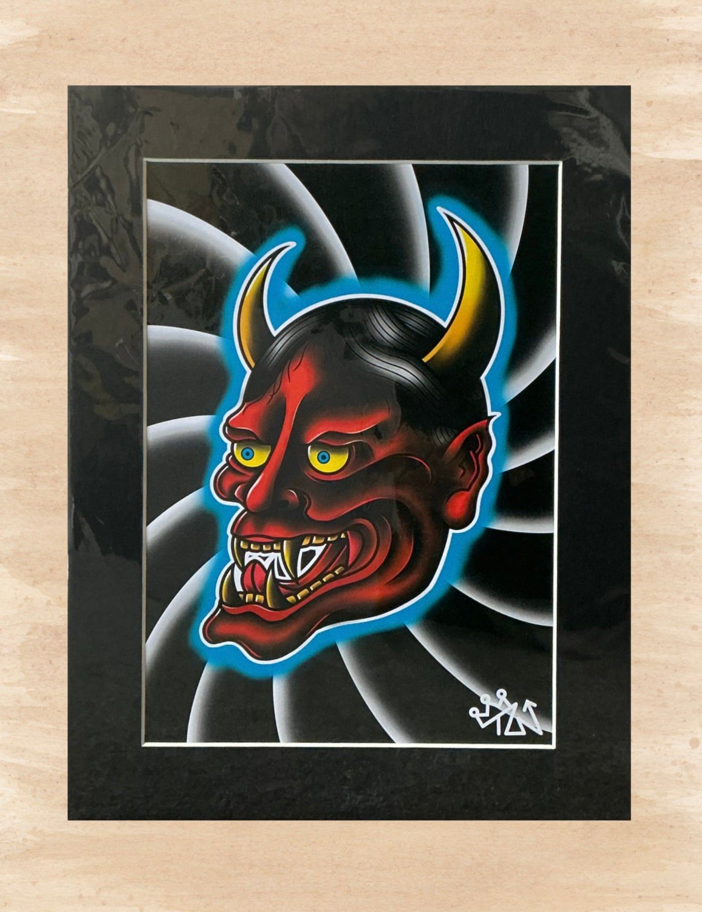 “Hannya” Print