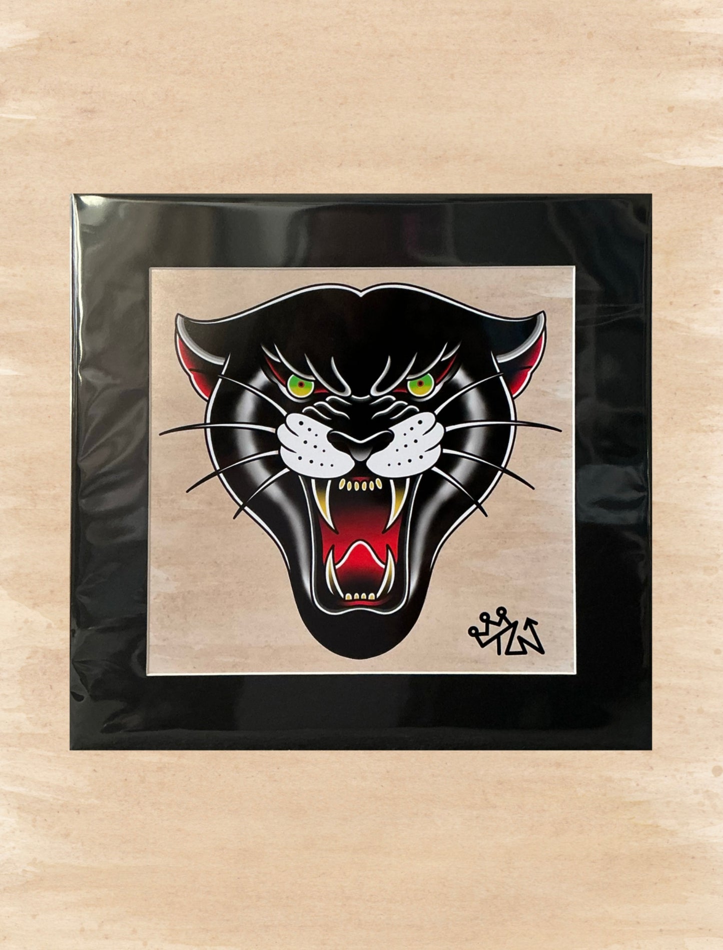 “Panther Head” Print