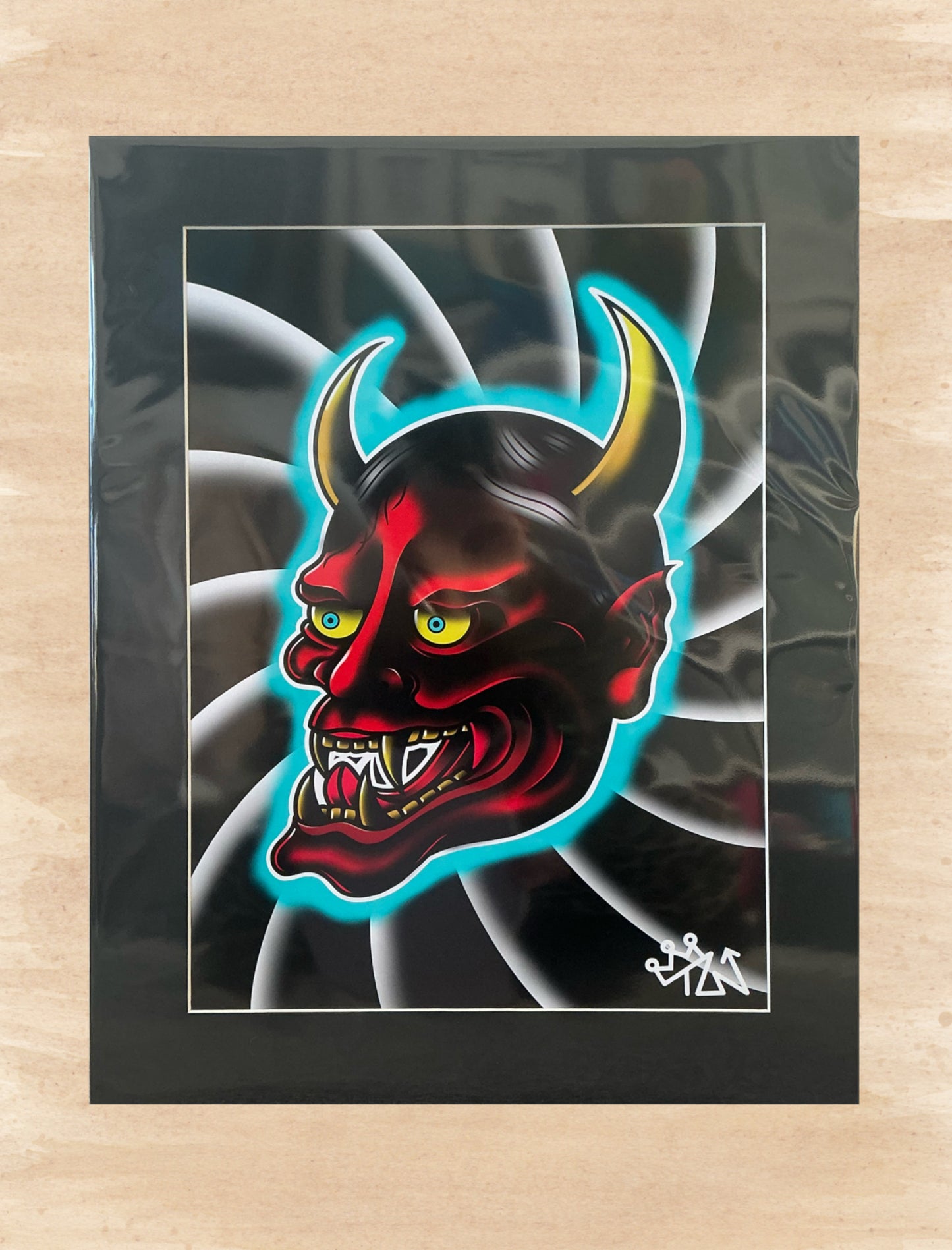 “Hannya” Print