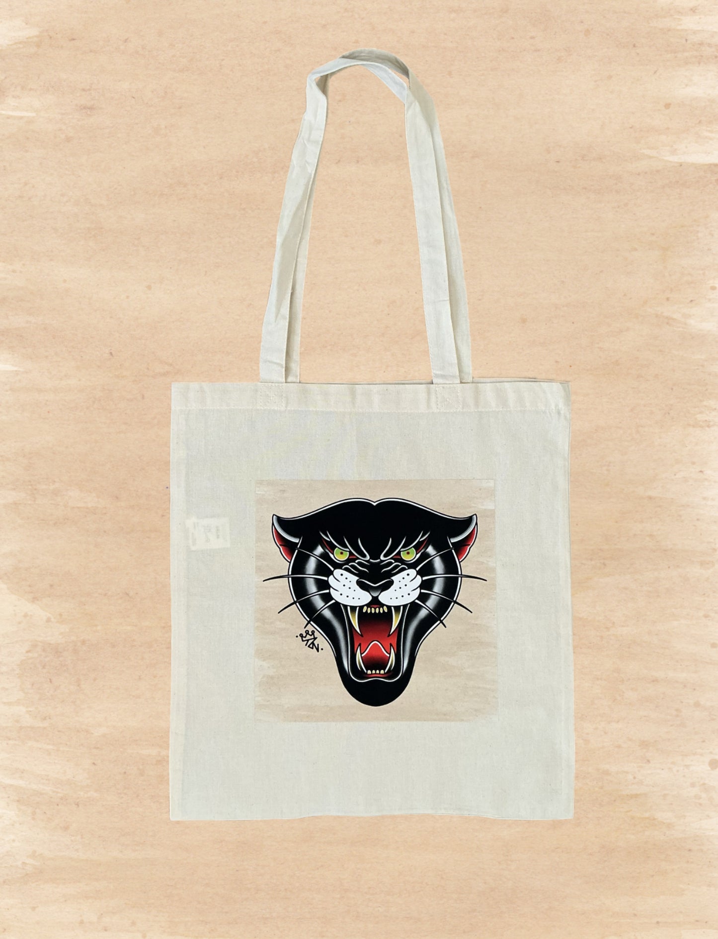 “Panther Head” Tote Bag