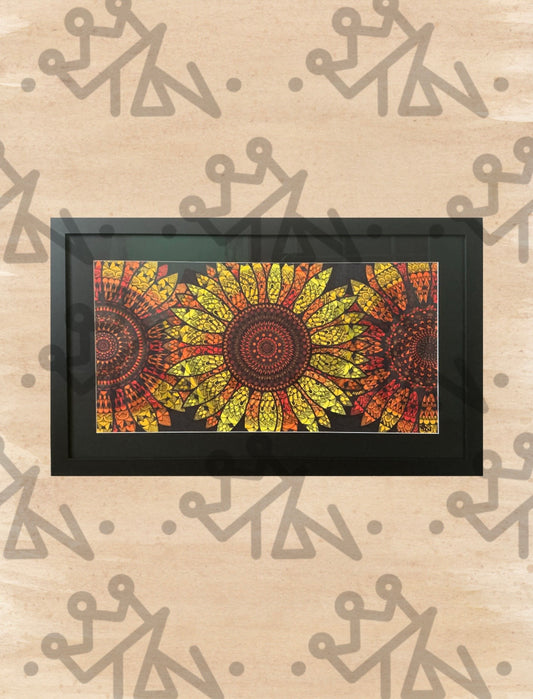 “Sunflowers” Framed Original