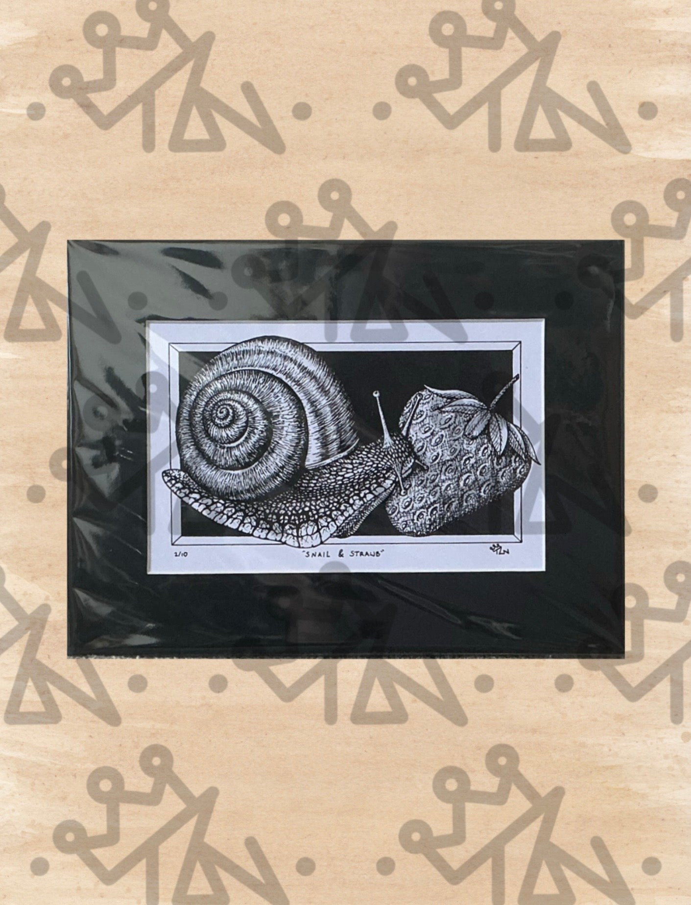 “Snail & Strawb” Limited Edition Print