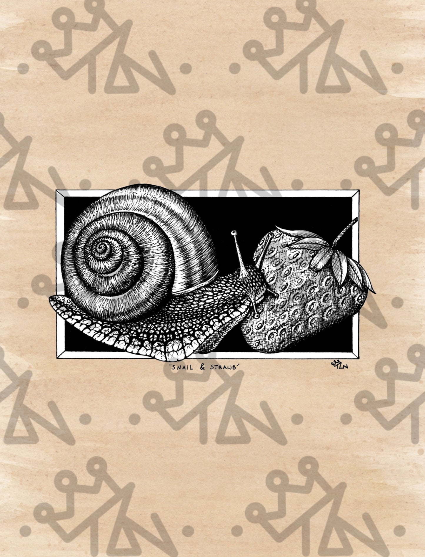 “Snail & Strawb” Limited Edition Print