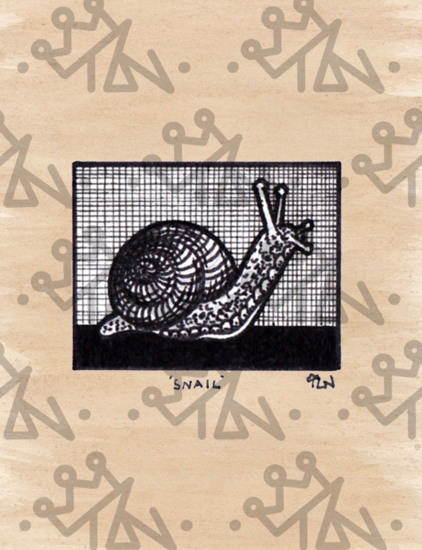 “Snail” Framed Limited Edition Print