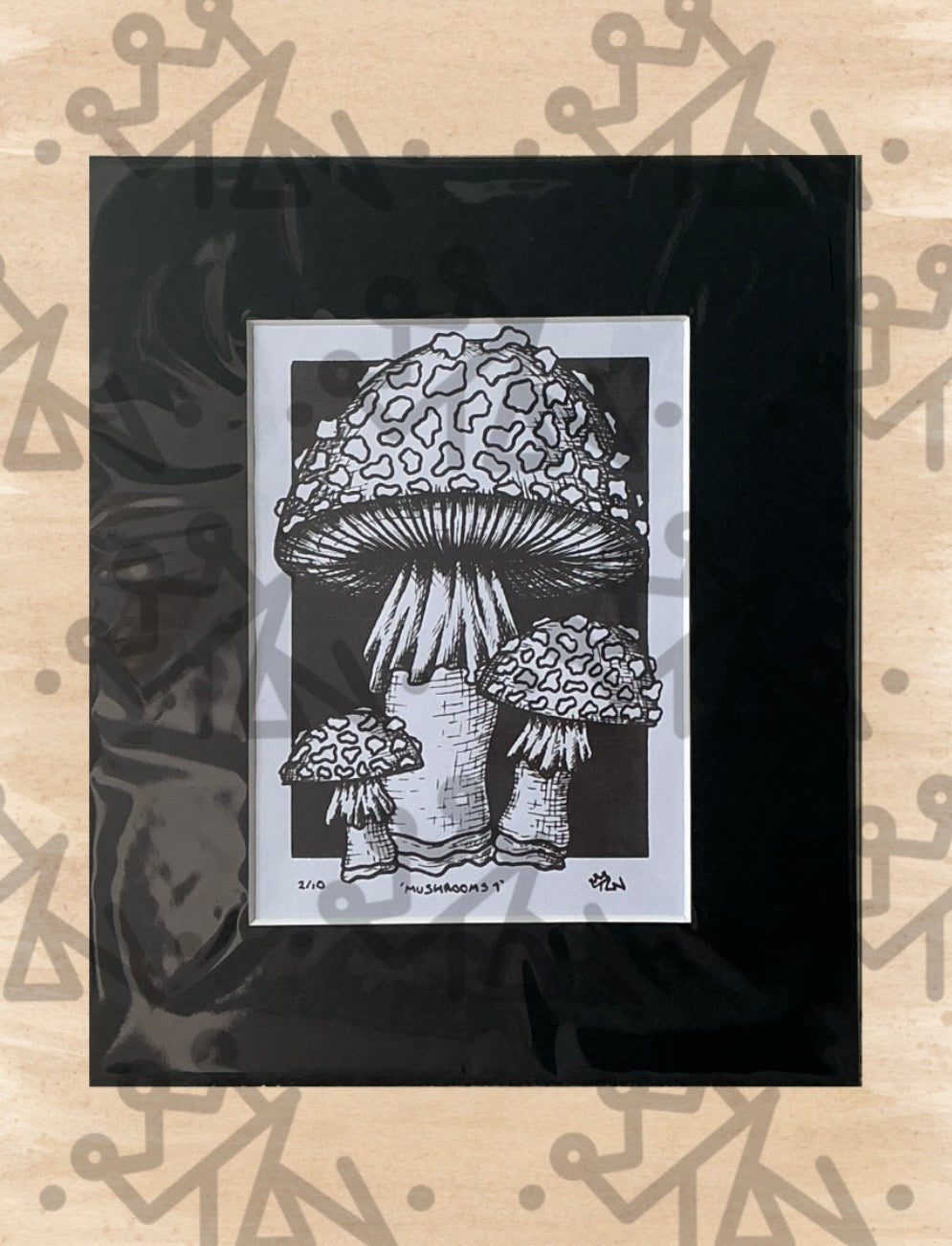 “Mushrooms 1” Limited Edition Print
