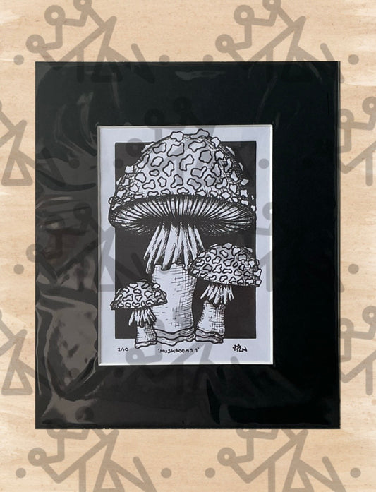 “Mushrooms 1” Limited Edition Print