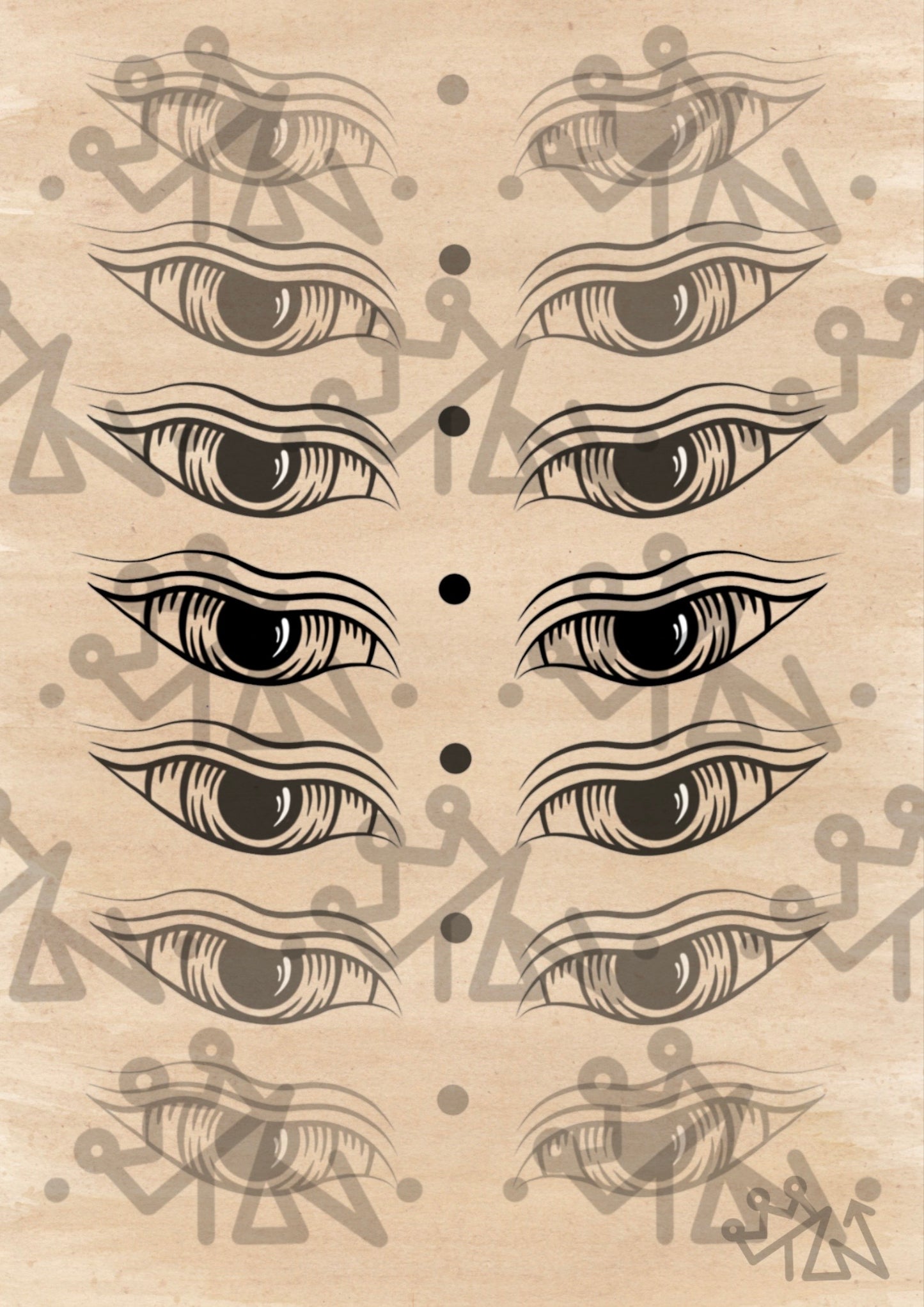 “Buddha Eyes” Print