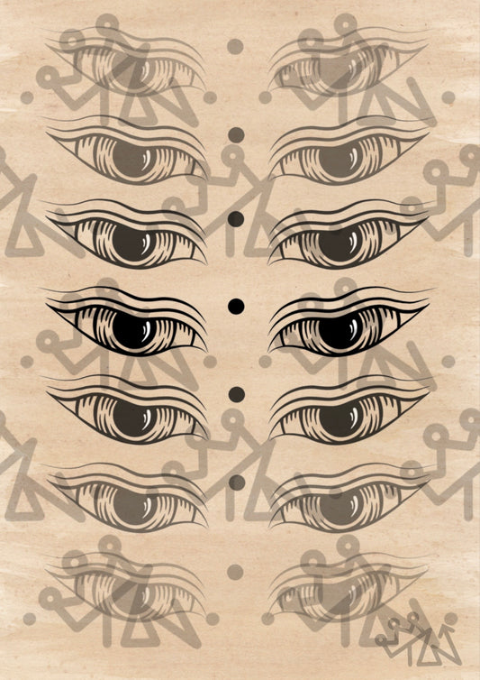 “Buddha Eyes” Print