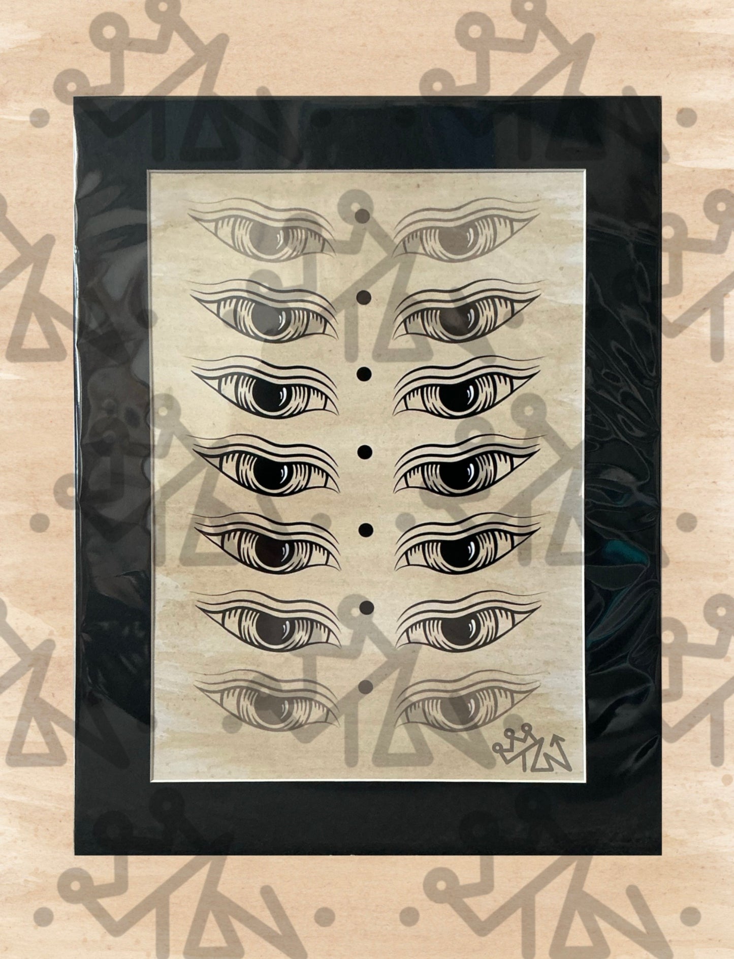 “Buddha Eyes” Print
