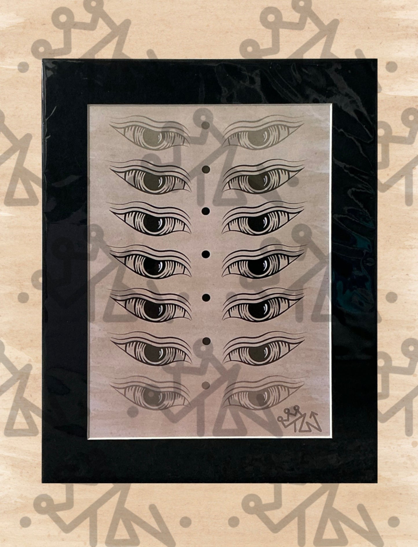 “Buddha Eyes” Print