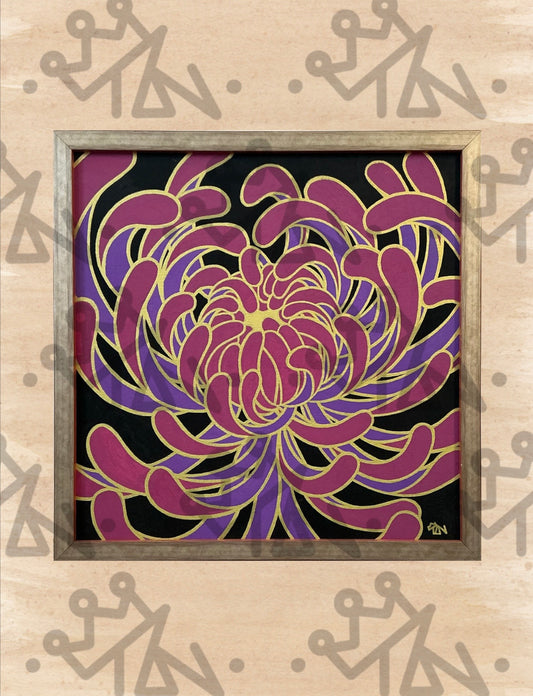 “In Bloom” Framed Original