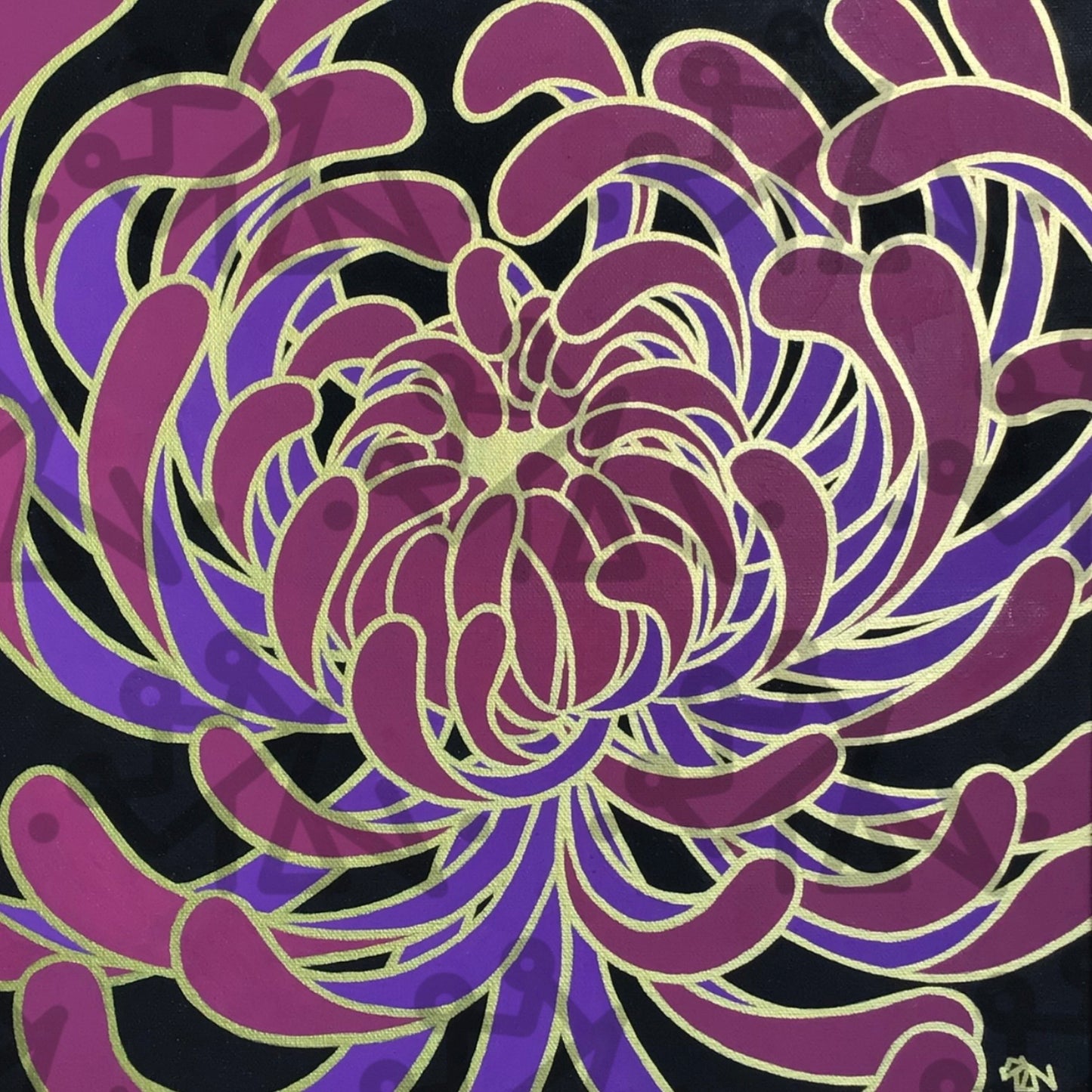 “In Bloom” Framed Original