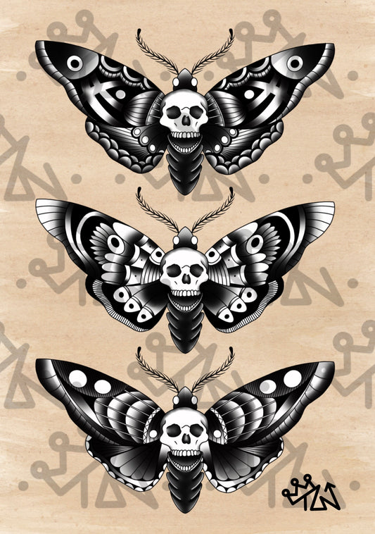 “Moths” Print
