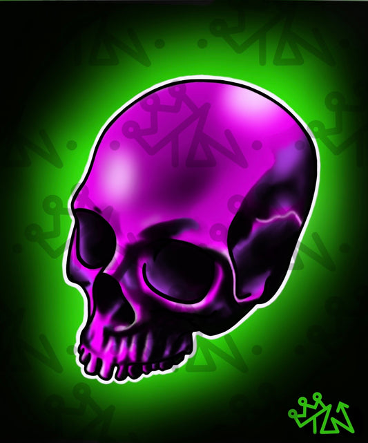 “Day-Glo Death” Print