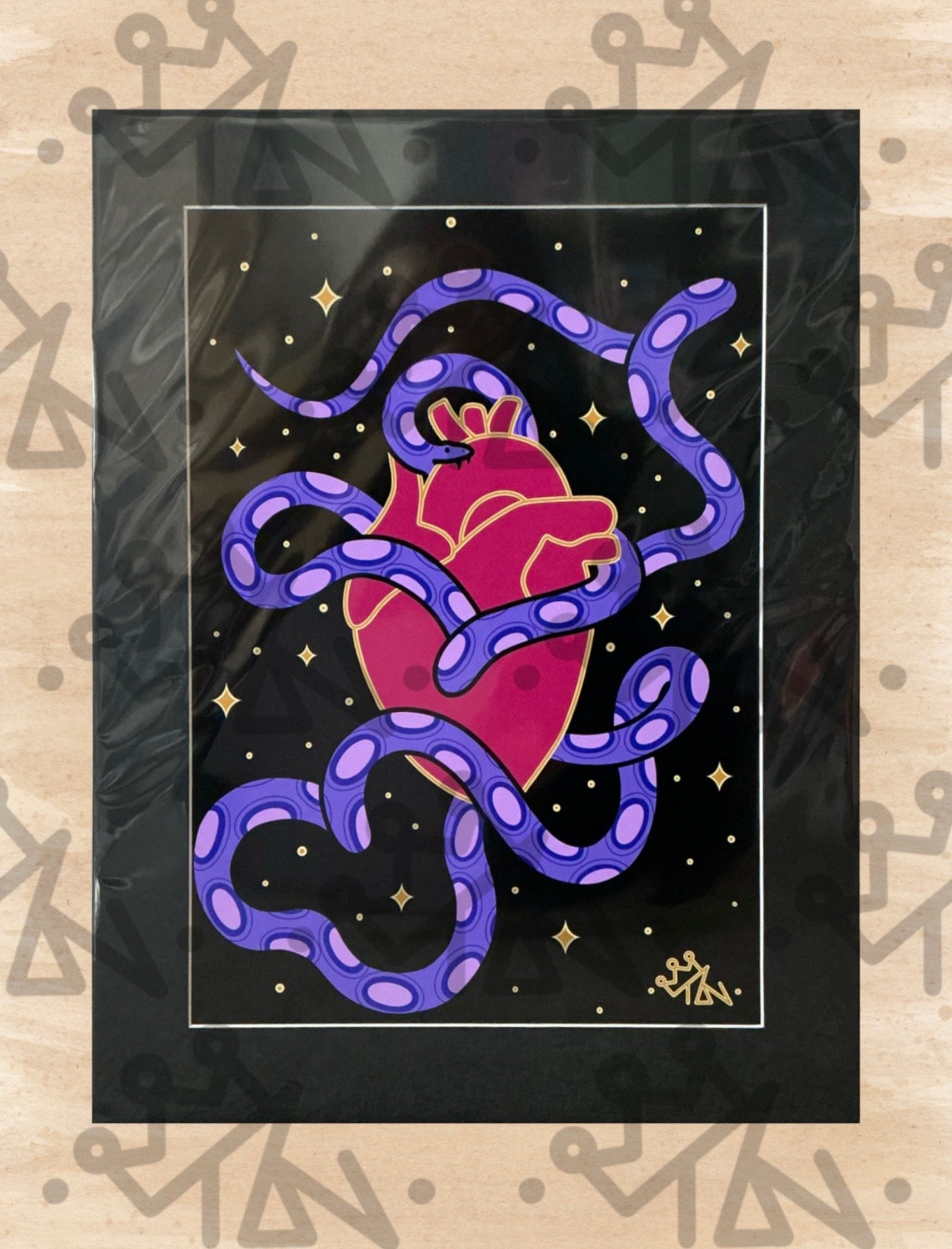 “Cosmic Embrace” Print