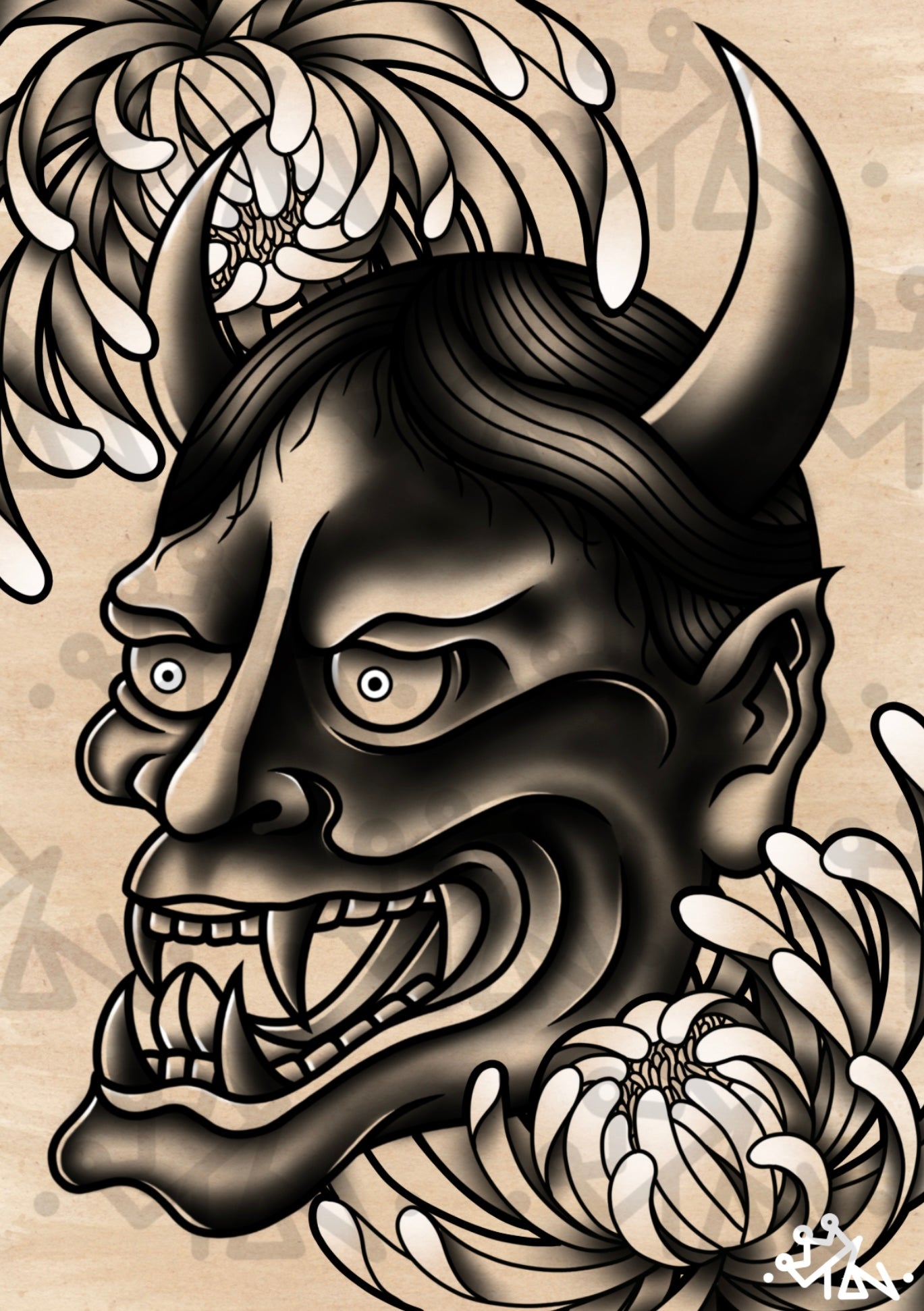 “Hannya 2” Print